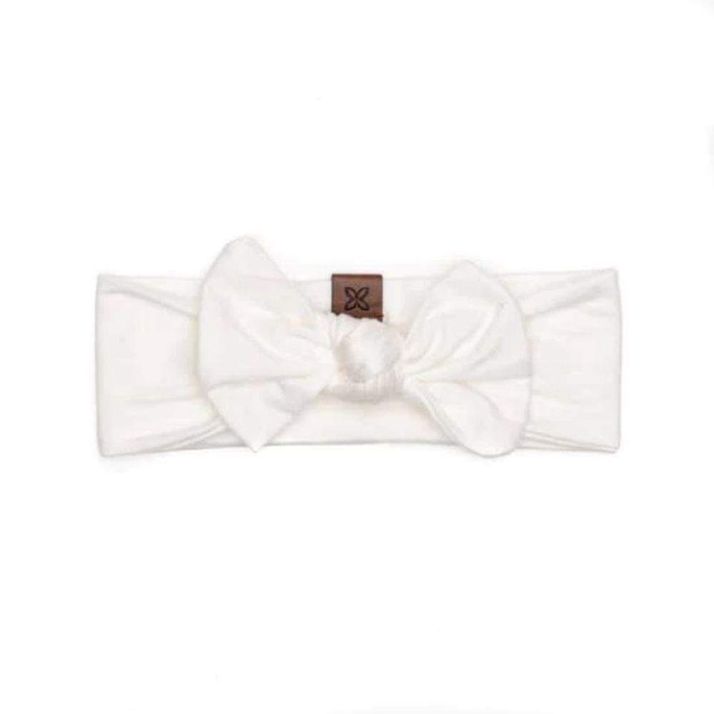 NWT Knotted Bow Headband - Natural - Picture 1 of 2